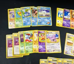 Lot Of Japanese Vintage Pokemon Cards - Neo, Blaine’s Green Town Deck Gym - Image 2