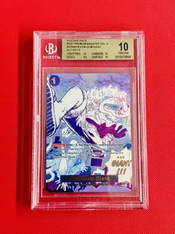 2025 One Piece Card Game THE BEST Premium Booster Vol. 2 (GUM GUM GIANT) BGS 10 - Image 1