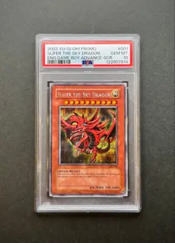 PSA 10 SEQ YU-GI-OH Egyptian God Cards Secret GBI-001 GBI-002 GBI-003 set Holo - Image 3