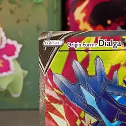 Origin Forme Dialga V SWSH255 Sword & Shield Promo Card Holo Near Mint - Image 3