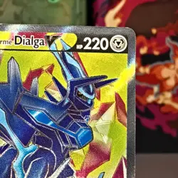 Origin Forme Dialga V SWSH255 Sword & Shield Promo Card Holo Near Mint - Image 4