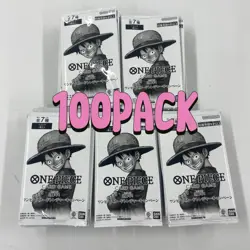 One Piece Card Game 3rd Anniversary Treasure Campaign Pack 100 Packs Promo NEW - Image 1