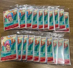 20 Packs One Piece Mcdonald's Chopper Promo Card Pack 2025 Japanese Sealed - Image 1