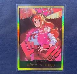 Nami Don Card Gold Heroines Edition ONE PIECE Card Japanese - Image 1