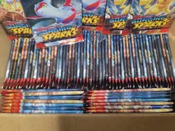 10x SURGING SPARKS Sealed BOOSTER PACKS (10 Pokemon Cards Per Pack) - Image 2