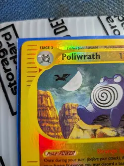 Pokemon TCG Poliwrath Reverse Holo Card Skyridge 26/144 - Image 4