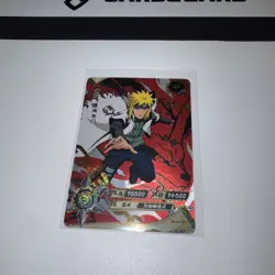 Minato Namikaze AR "Red Gold Prism" Kayou Official Naruto Card TCG NR-AR-031 NM - Image 2