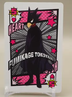 FUMIKAGE TOKOYAMI My Hero Academia playing cards Japanese TCG Anime B682 - Image 1