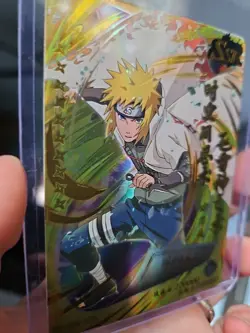 Minato Namikaze Naruto Kayou Trading Card #025 TCG PACK FRESH Free Shipping - Image 3