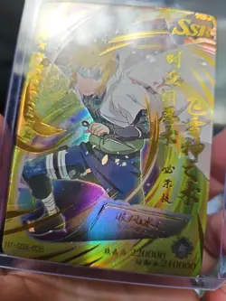 Minato Namikaze Naruto Kayou Trading Card #025 TCG PACK FRESH Free Shipping - Image 4
