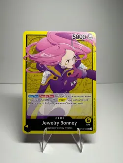Jewelry Bonney OP13-100 L Carrying on His Will - ONE PIECE Card Game Japanese - Image 1