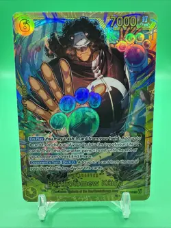 Bartholomew Kuma English SEC OP12-119 Legacy of the Master One Piece Card Game - Image 1