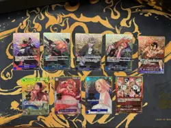 One Piece Japanese 2nd Anniversary Set - 9 Promo Card Pack - New & Sealed - Image 1