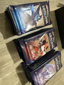 LOT of 36 - Disney Lorcana Trading Card Game The First Chapter Booster Packs - Image 1