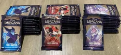 LOT of 36 - Disney Lorcana Trading Card Game The First Chapter Booster Packs - Image 2