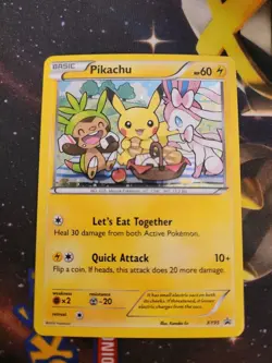Pokemon Pikachu TCG XY95 XY Black Star Promo Holo Card 03 - Image 1