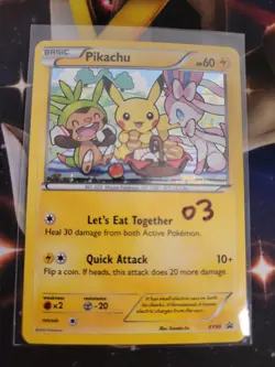 Pokemon Pikachu TCG XY95 XY Black Star Promo Holo Card 03 - Image 2