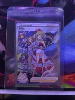 Pokemon TCG Crown Zenith Trainer Friends In Irida Holo Ultra Rare Card #GG63 - Image 1
