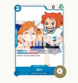 Nami Girl P-096 One Piece Prerelease Participation Fan Letter Promo English Card - Image 2