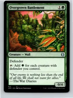Magic the Gathering Overgrown Battlement Jumpstart MTG Free Shipping! - Image 1