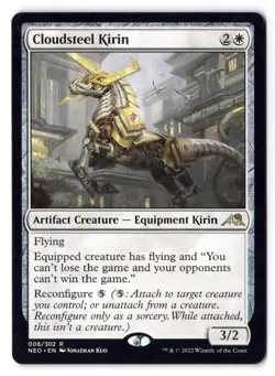 Cloudsteel Kirin NM* Kamigawa Neon Dynasty ENGLISH 008/302 mtg -UnltdCards - Image 1