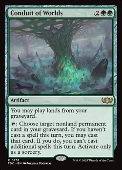 MTG Commander TDM R Conduit of Worlds #0251 - Image 1