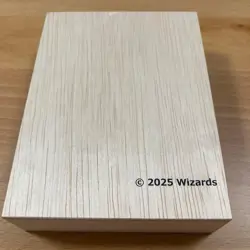 Treasure Token Stainless limited Promo w/wooden box Final Fantasy MTG official - Image 3