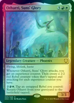 Otharri, Sun's Glory - FOIL NM (MTG Phyrexia All Will Be One: Commander 003) - Image 1