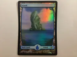 MTG Judge Promos ISLAND Foil LP (9709) Graded Power - Image 1