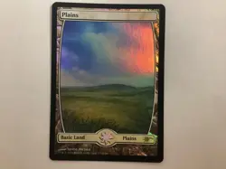 MTG Judge Promos PLAINS Foil LP (9710) Graded Power - Image 1