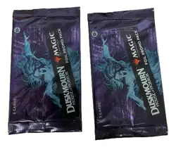Magic The Gathering Duskmourn House of Horror Foil Promo Pack Lot of 2 - Image 1