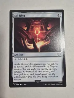 Sol Ring Commander: the Lord of the Rings: Tales of Middle-Earth Regular - Image 1