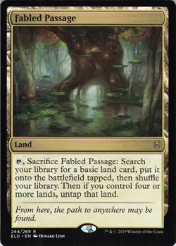 MTG Fabled Passage (244) | NM | Throne of Eldraine {ELD} - Image 1