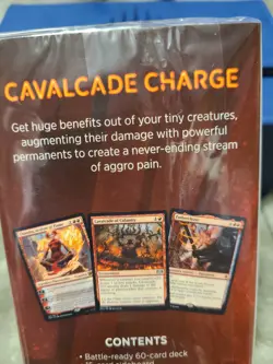 MTG Magic Cavalcade Charge Challenger Deck 2020 New Factory Sealed - Image 3