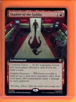 Marvel's Spider-Man Shadow of the Goblin Rare Foil #87 - Image 1