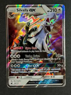 Silvally GX 90/111 Crimson Invasion Ultra Rare Pokemon TCG NM/Near Mint - Image 1