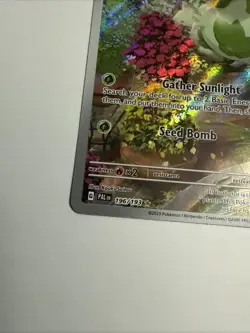 Pokemon TCG Sprigatito Scarlet & Violet Paldea Evolved Holo Card 196/193 - Image 2
