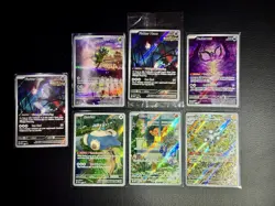 Pokemon Illustration Rare ETB Promo Card Lot Charmander Snorlax - Image 1