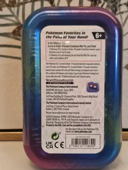 Pokemon TCG: Prismatic Evolutions Leafeon Mini Tin Factory Sealed - Image 2