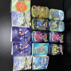 Empty Pokemon Tins & Mini Portfolios - Image 1