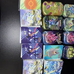 Empty Pokemon Tins & Mini Portfolios - Image 3