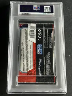2025 Pokemon Scarlet & Violet Destined Rivals Cynthia Garchomp Sealed Pack PSA 9 - Image 2