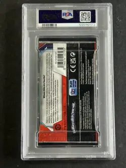 2025 Pokemon Scarlet & Violet Destined Rivals Ethan Ho-Oh Sealed Pack PSA 9 - Image 2