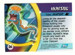 2004 Pokemon Topps Advanced Challenge HUNTAIL Foil #36 Hard to Find - Image 2
