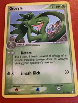 Grovyle - 32/100 - Uncommon - Crystal Guardians - Pokemon - MP - Image 1