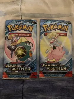 Pokemon Scarlet & Violet Journey Together Booster Pack (Set of 2) - Image 1