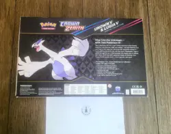 Pokemon TCG: Crown Zenith - Lugia V & Unown V Special Collection Box Sealed - Image 2