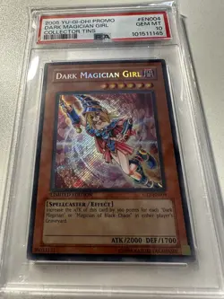 YUGIOH PSA 10 2005 Dark Magician Girl CT2-EN004 Secret Rare Promo GEM MINT - Image 2