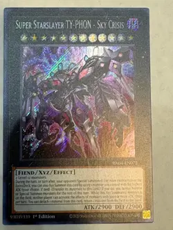 YUGIOH- Super Starslayer Ty-phon - Sky Crisis - MP24-EN119 - Prismatic Secret - Image 1
