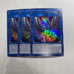 Yugioh 3X Raidraptor - Wise Strix DUOV-EN005 Ultra Rare 1st Ed NM - Image 1